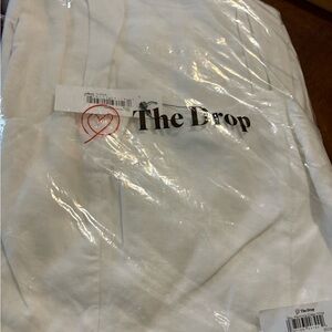 The Drop Women’s long white dress